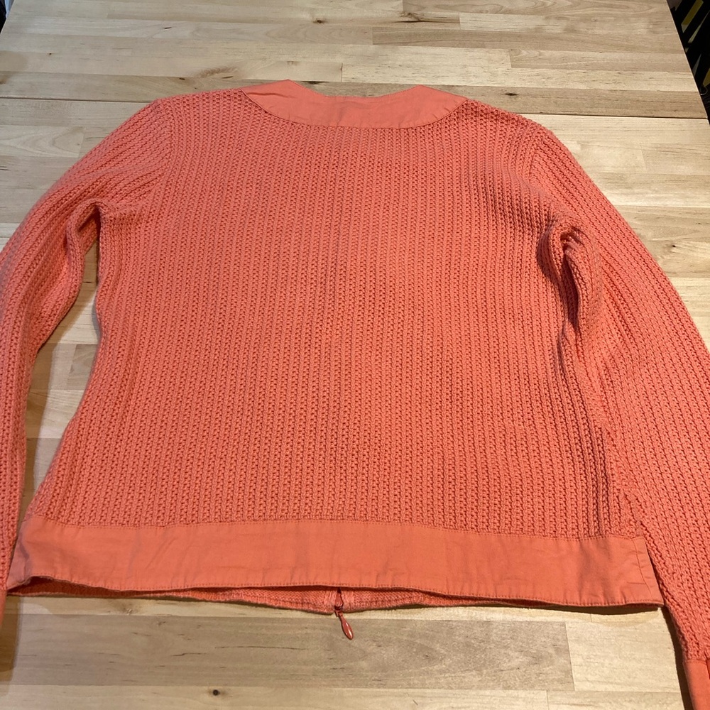 FINAL PRICE Talbots woman’s small zip up sweater 100% cotton - Picture 6 of 12